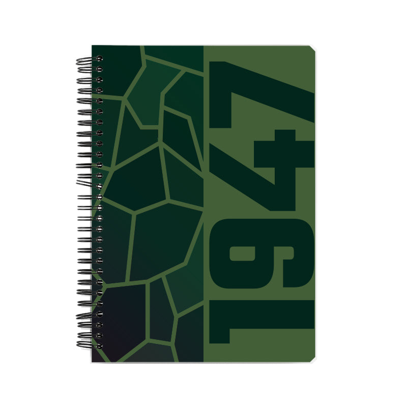 1947 Year Notebook (Olive Green)