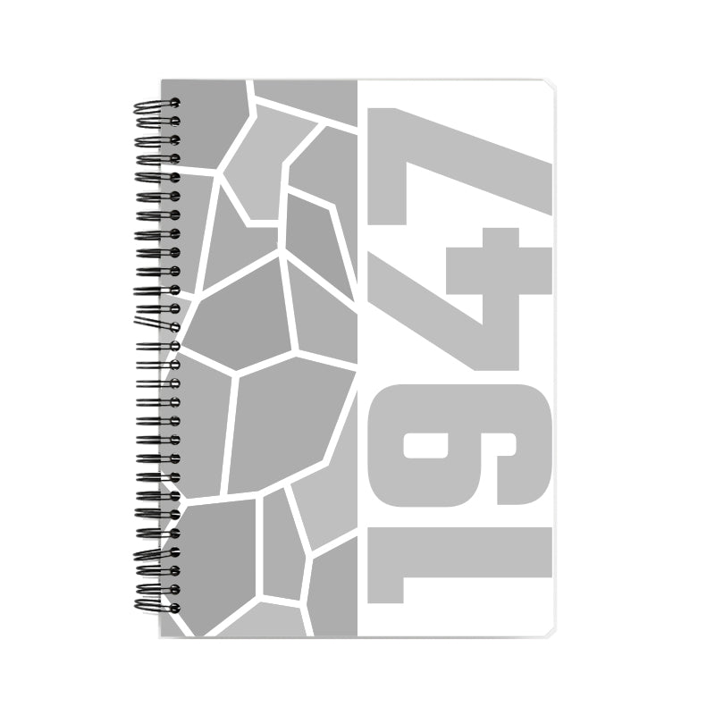 1947 Year Notebook (White)