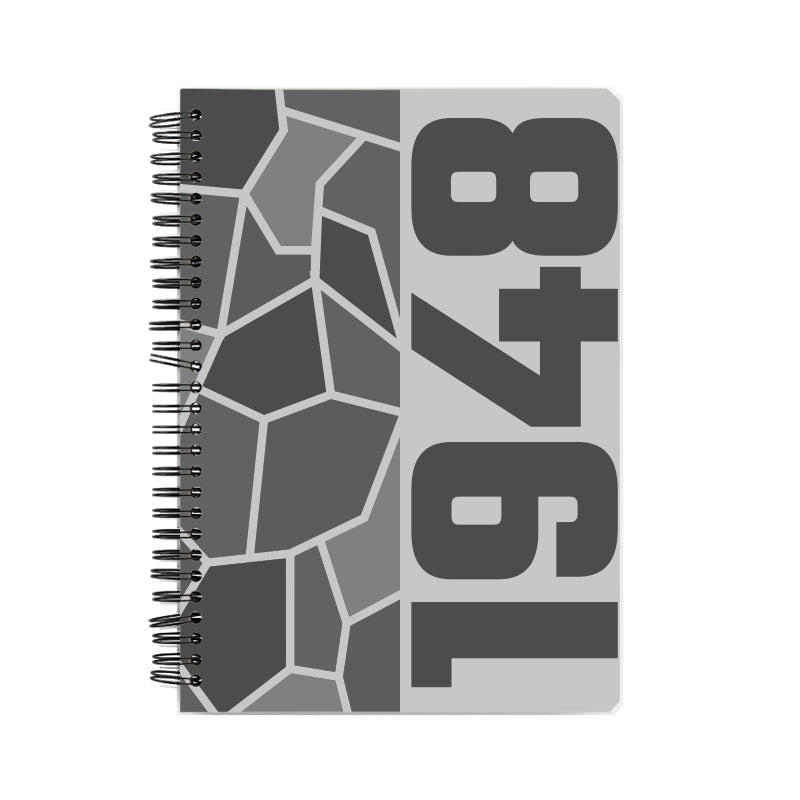 1948 Year Notebook (Melange Grey)