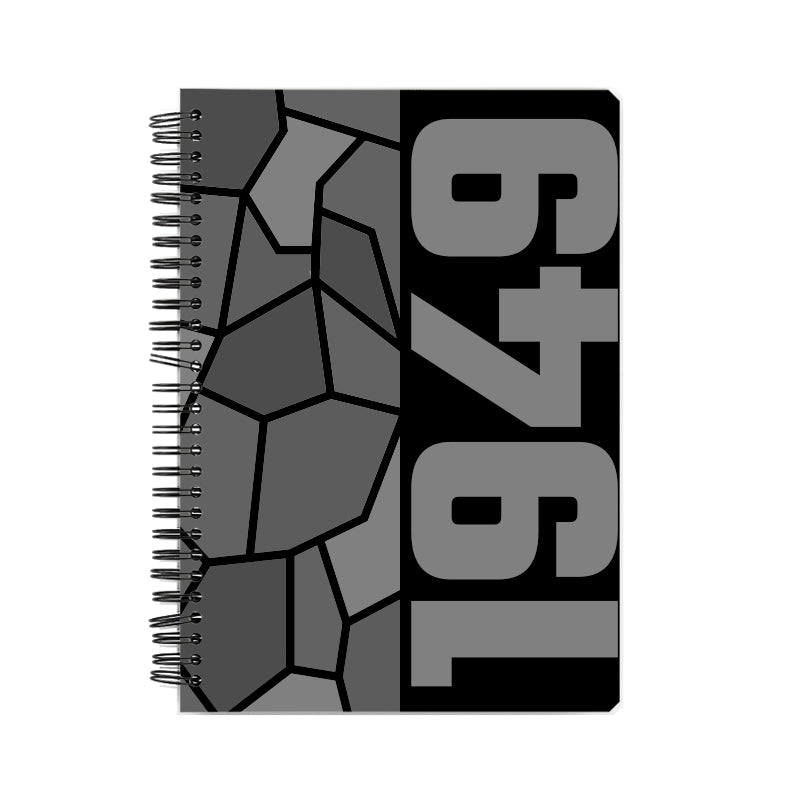 1949 Year Notebook (Black)