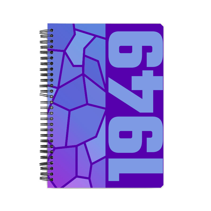 1949 Year Notebook (Purple)