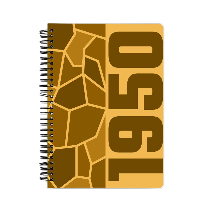 1950 Year Notebook (Golden Yellow)