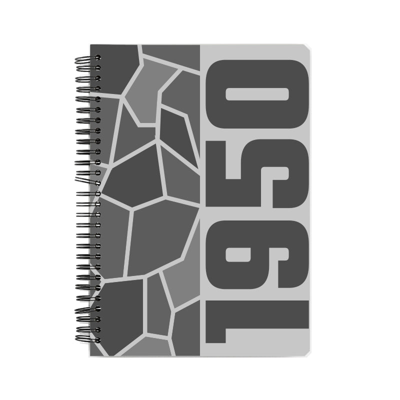 1950 Year Notebook (Melange Grey)