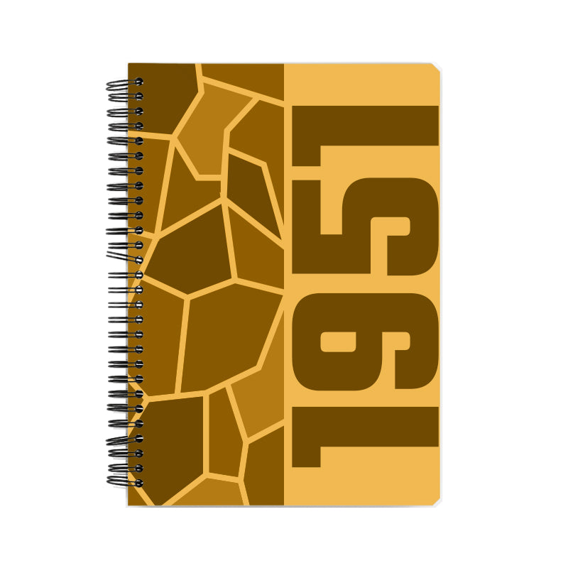 1951 Year Notebook (Golden Yellow)
