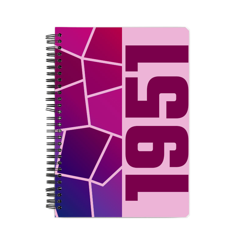 1951 Year Notebook (Light Pink)