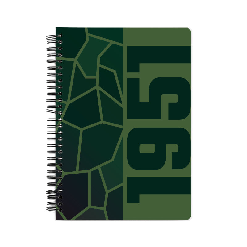 1951 Year Notebook (Olive Green)