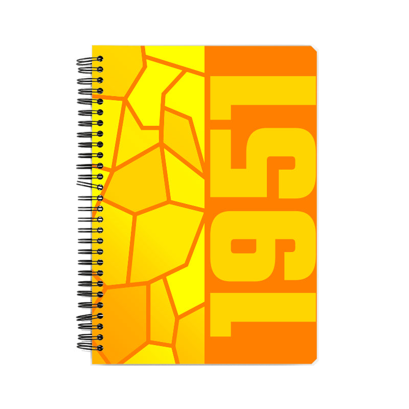 1951 Year Notebook (Orange)