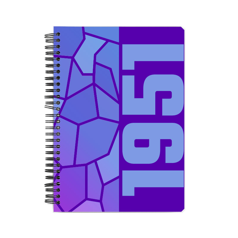 1951 Year Notebook (Purple)