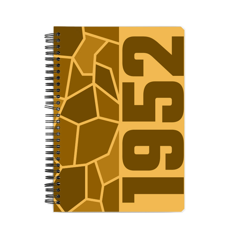 1952 Year Notebook (Golden Yellow)