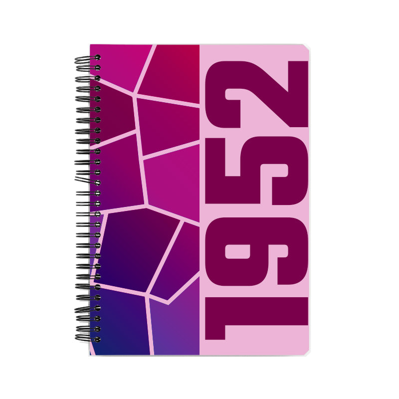 1952 Year Notebook (Light Pink)