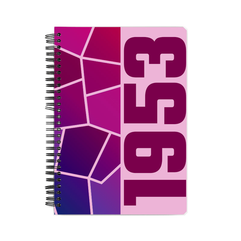 1953 Year Notebook (Light Pink)