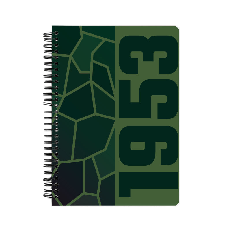 1953 Year Notebook (Olive Green)