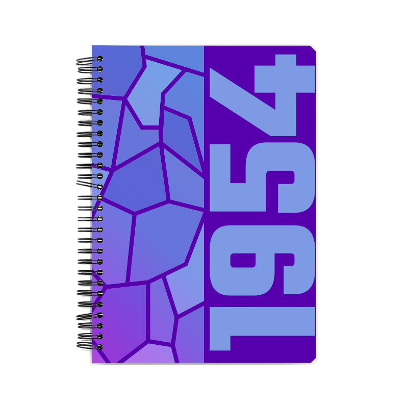 1954 Year Notebook (Purple)