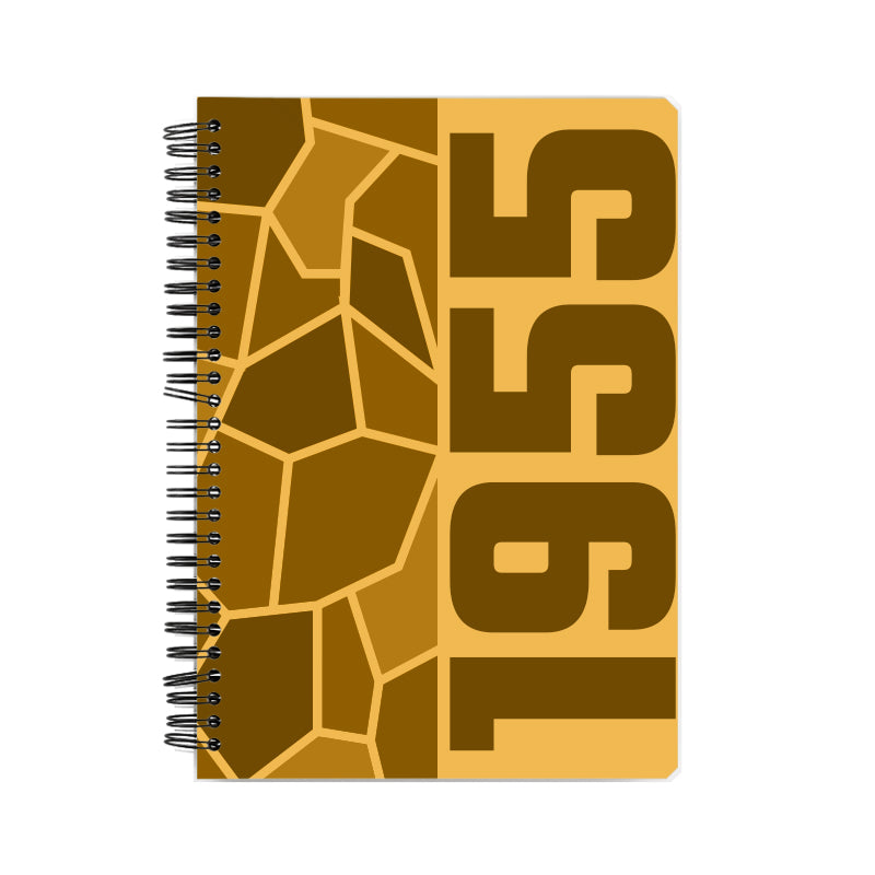 1955 Year Notebook (Golden Yellow)