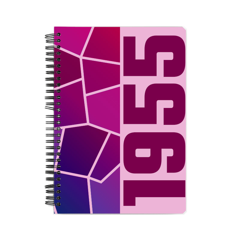 1955 Year Notebook (Light Pink)
