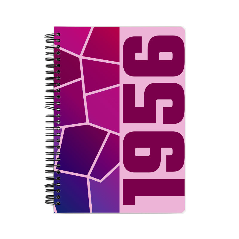 1956 Year Notebook (Light Pink)