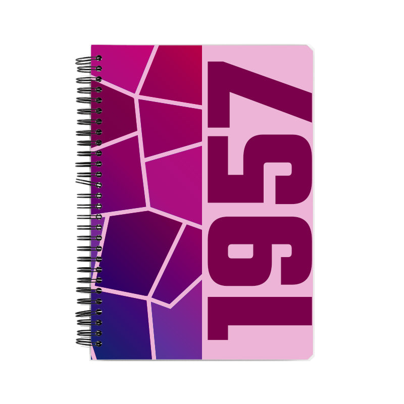 1957 Year Notebook (Light Pink)