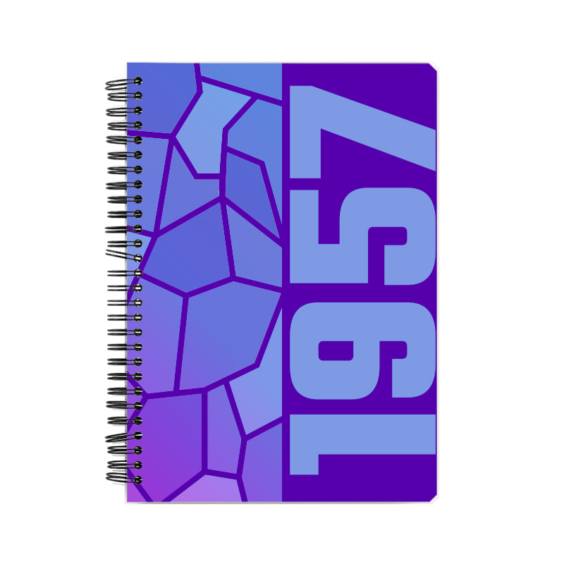1957 Year Notebook (Purple)