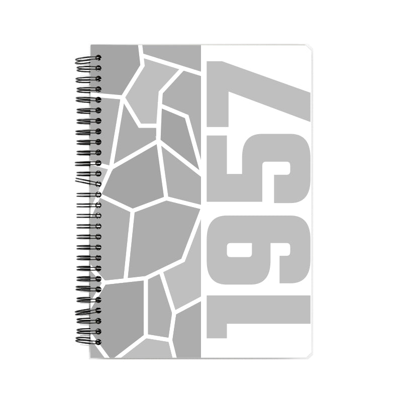 1957 Year Notebook (White)
