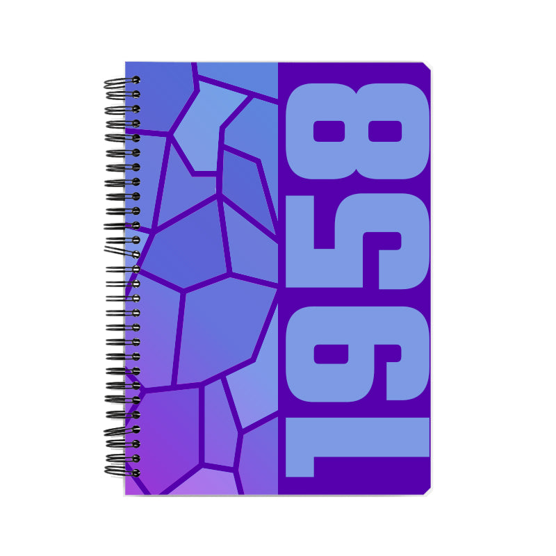 1958 Year Notebook (Purple)