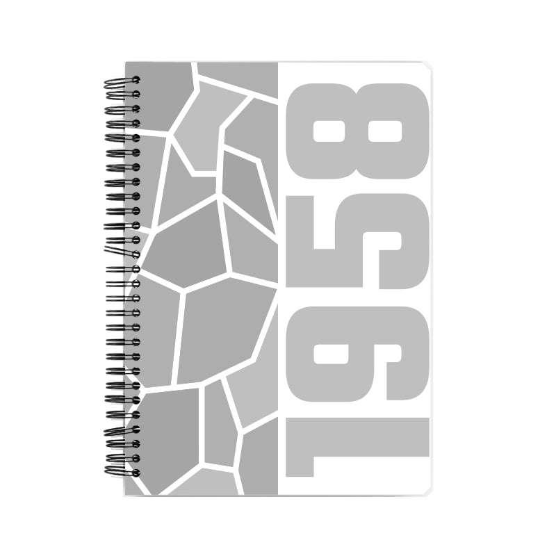 1958 Year Notebook (White)