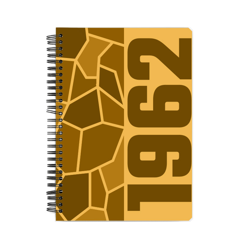 1962 Year Notebook (Golden Yellow)