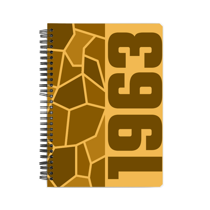 1963 Year Notebook (Golden Yellow)
