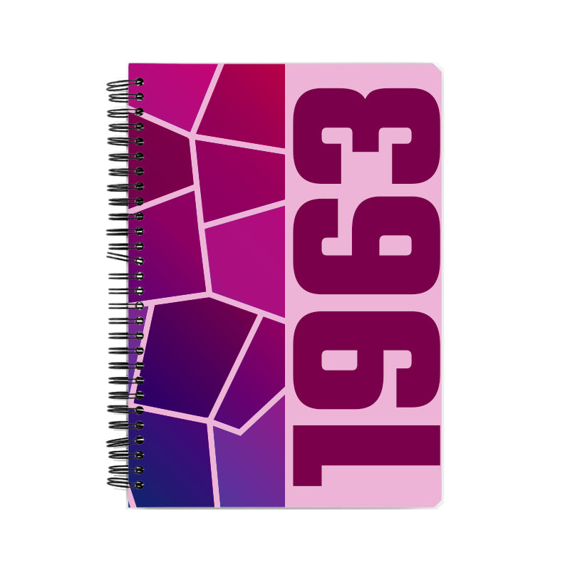 1963 Year Notebook (Light Pink)