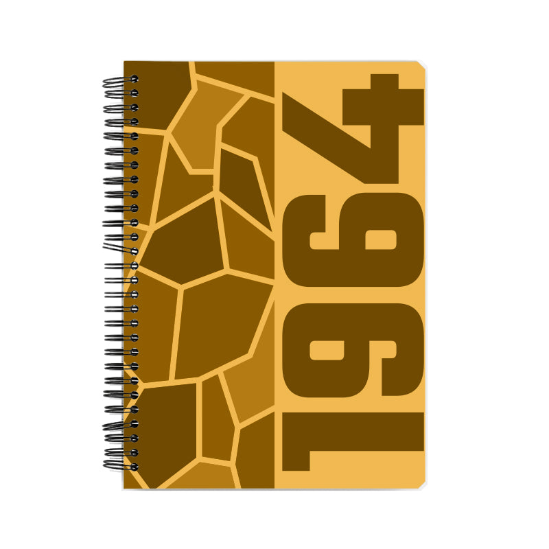 1964 Year Notebook (Golden Yellow)