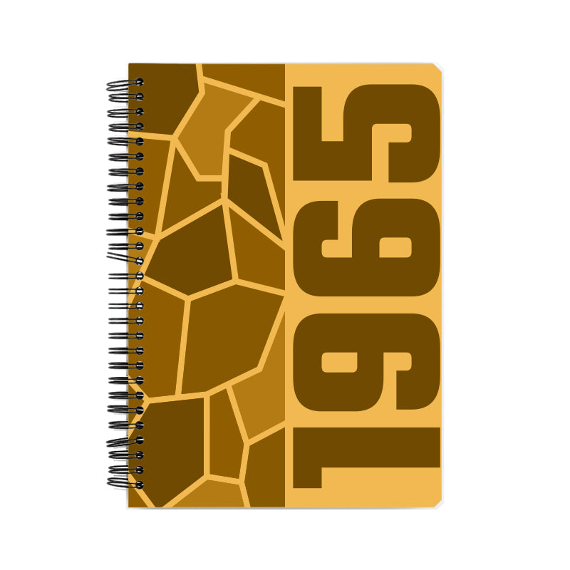 1965 Year Notebook (Golden Yellow)