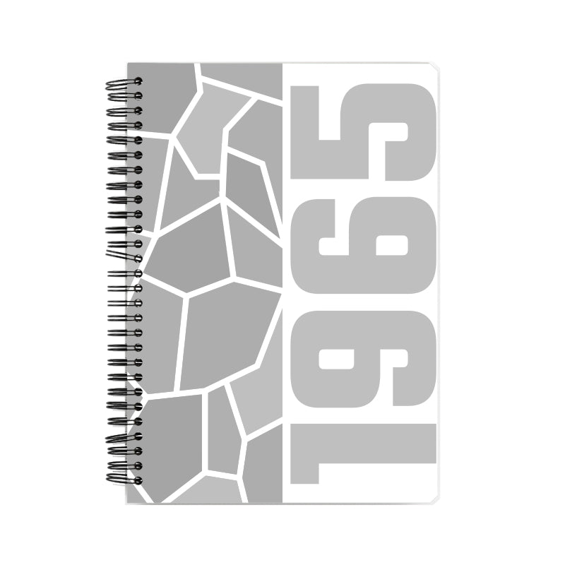 1965 Year Notebook (White)