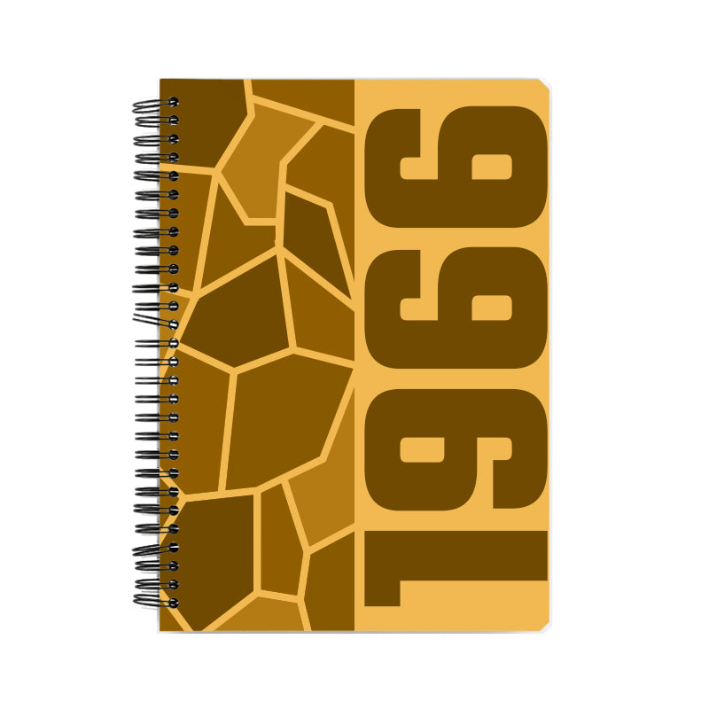 1966 Year Notebook (Golden Yellow)