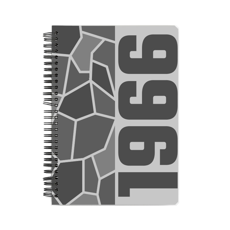 1966 Year Notebook (Melange Grey)