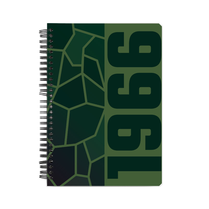 1966 Year Notebook (Olive Green)