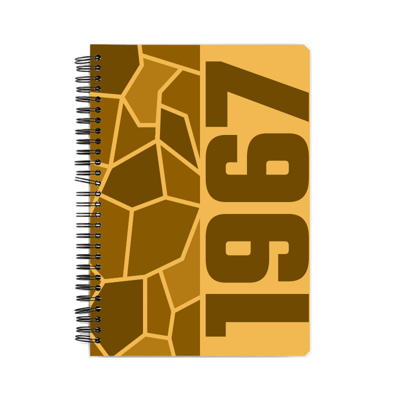 1967 Year Notebook (Golden Yellow)