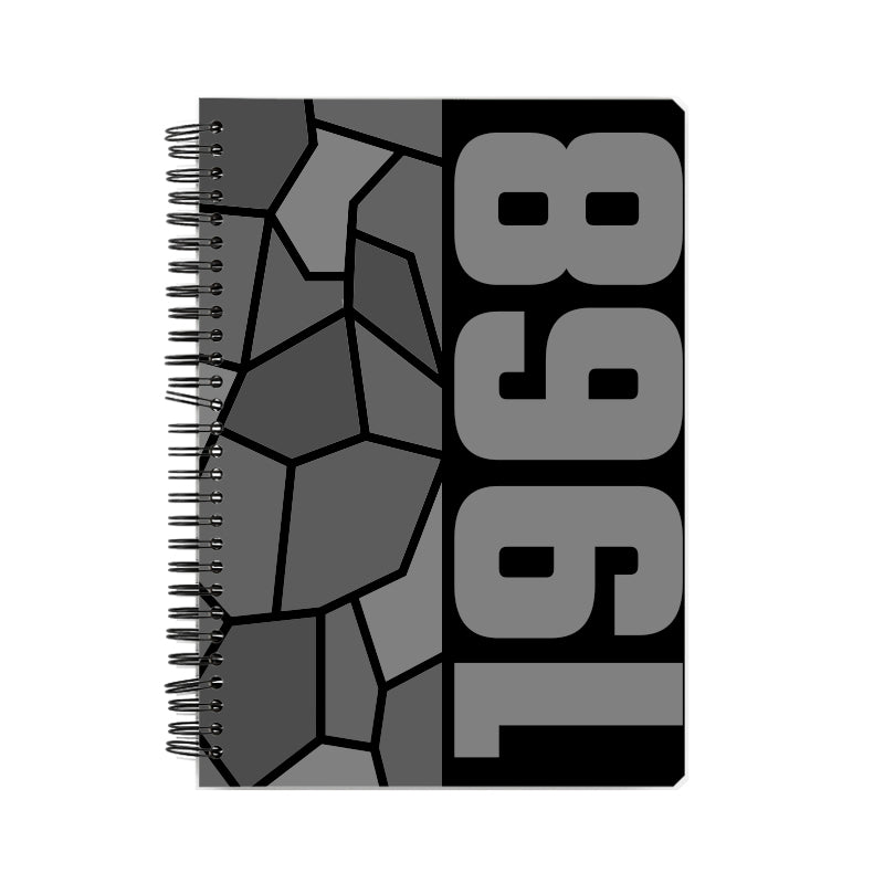 1968 Year Notebook (Black)