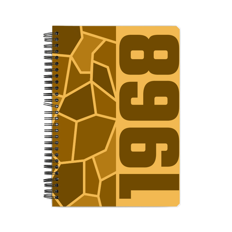 1968 Year Notebook (Golden Yellow)