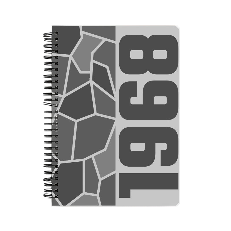 1968 Year Notebook (Melange Grey)