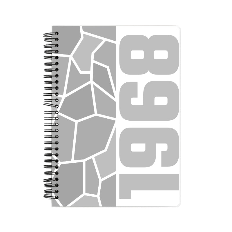 1968 Year Notebook (White)