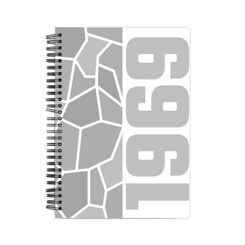 1969 Year Notebook (White)