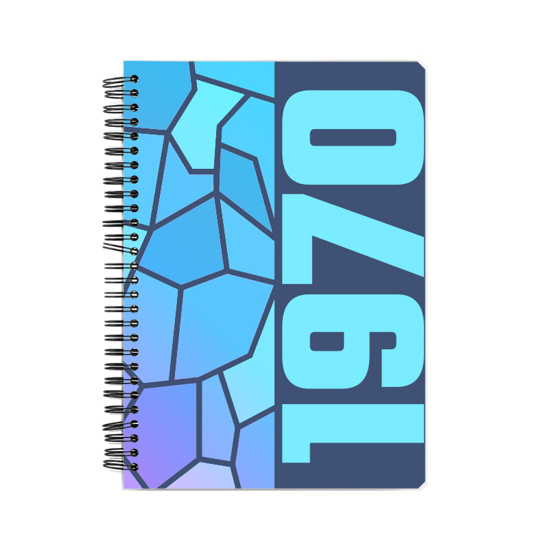1970 Year Notebook (Navy Blue)