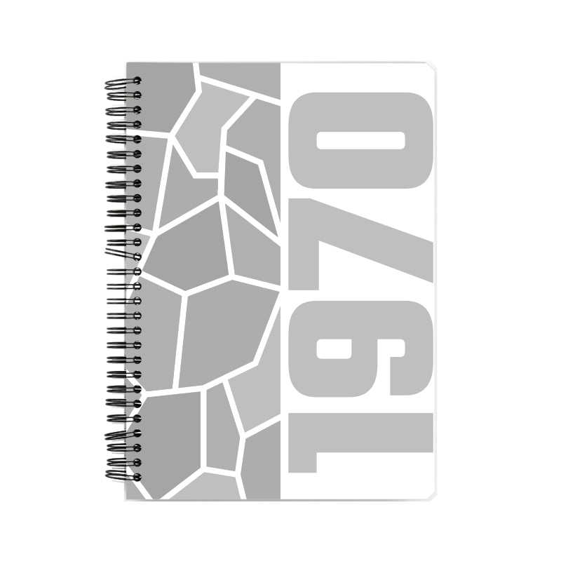 1970 Year Notebook (White)