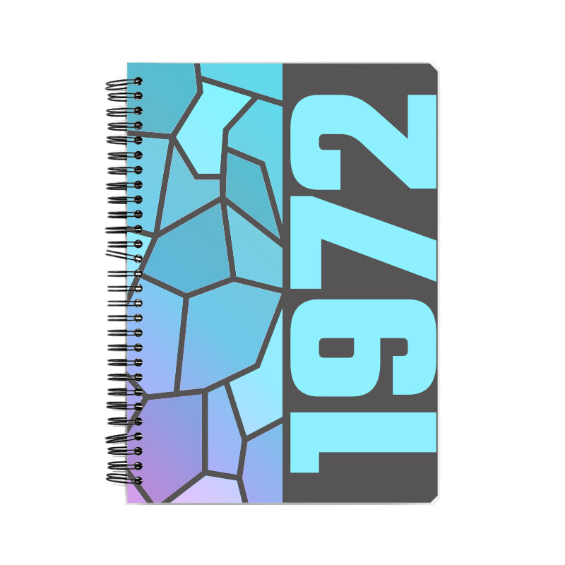 1972 Year Notebook (Charcoal Grey)