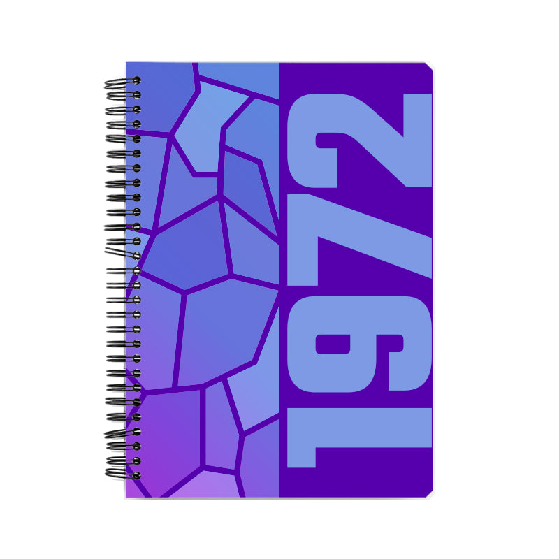 1972 Year Notebook (Purple)