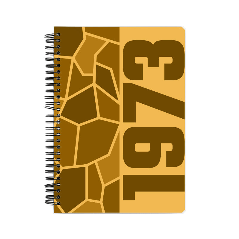 1973 Year Notebook (Golden Yellow)