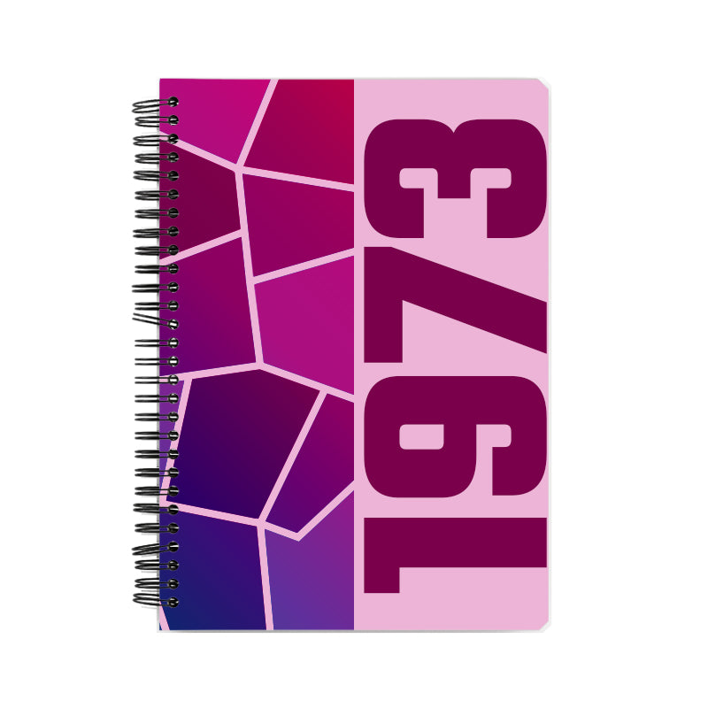 1973 Year Notebook (Light Pink)