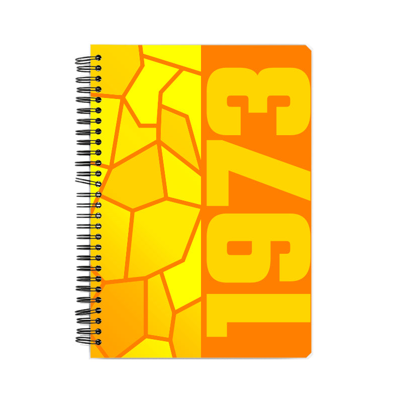 1973 Year Notebook (Orange)