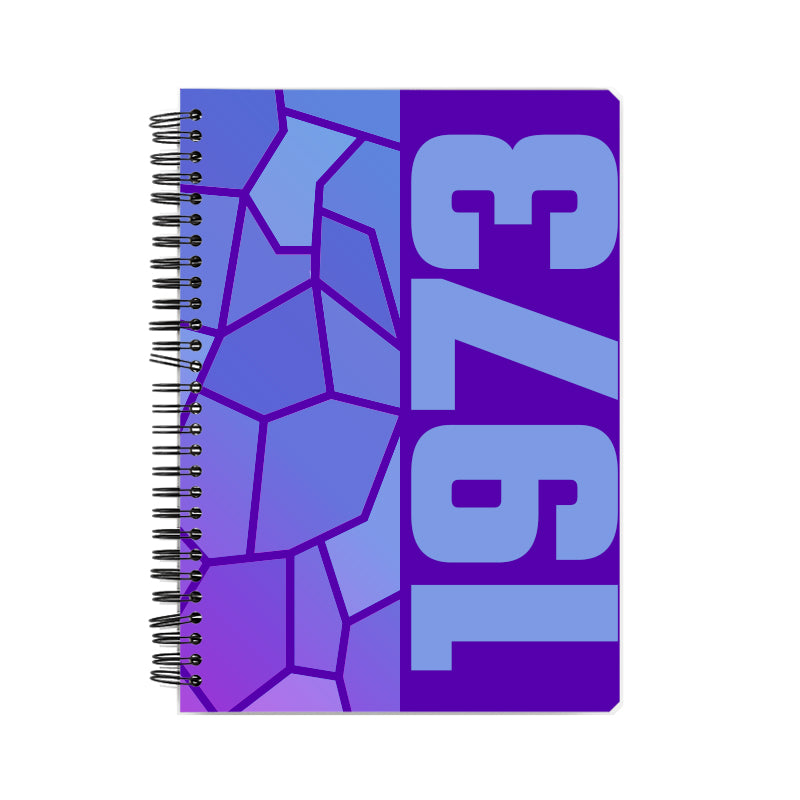 1973 Year Notebook (Purple)