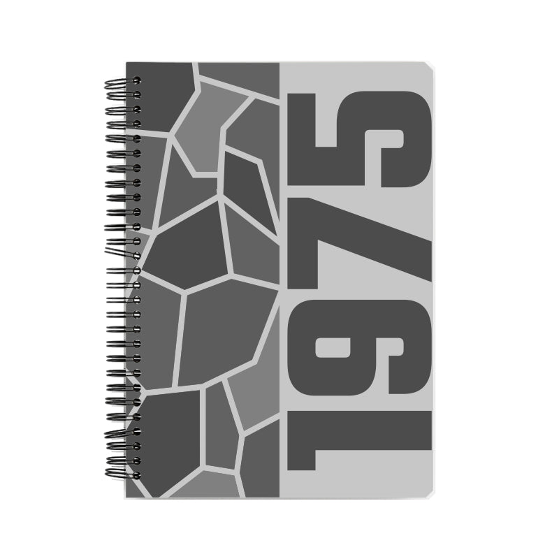 1975 Year Notebook (Melange Grey)
