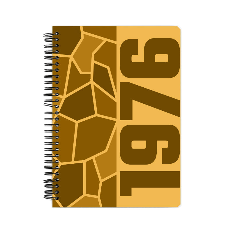 1976 Year Notebook (Golden Yellow)